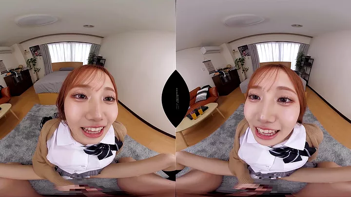 Redhead Asian amateur takes a VR POV ride in homemade POV video