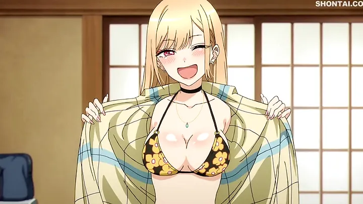 Anime Compilation: My Dress Up Darling Gets Wild in Her Sexy Underwear