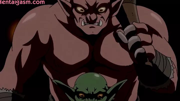 Submissive Hentai Sub No Suana gets her fill of Goblin No Suana 3